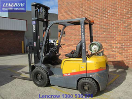 Used TCM Forklift LPG 2500kg