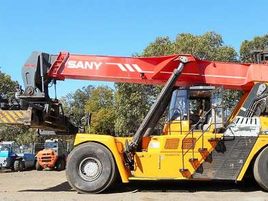Used Reach Stacker 45,000kg Sany Forklift Truck
